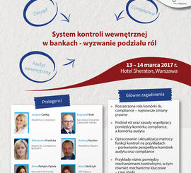 System kontroli wewnętrznej w bankach – wyzwanie podziału ról