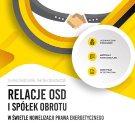 Relacje OSD i spółek obrotu w świetle nowelizacji Prawa energetycznego